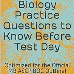 % 700 ASCP Molecular Biology Practice Questions to Know Before Test Day: Optimized for the Offi