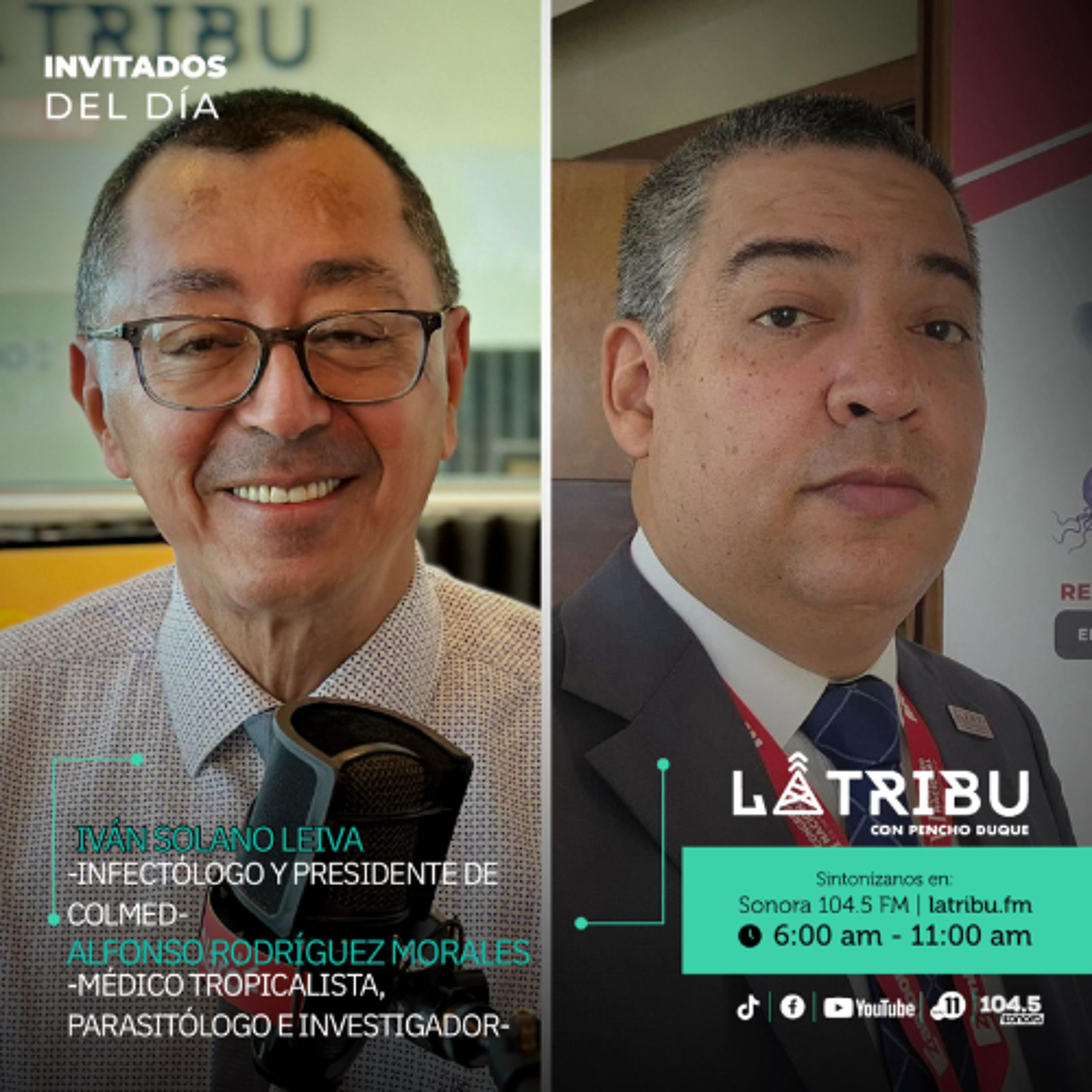 Dr. Alfonso Rodríguez Morales y Dr. Iván Solano - Charla sobre Hantavirus