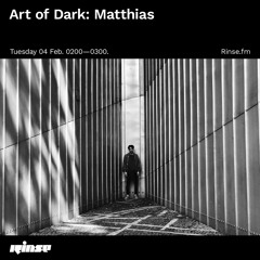 Art of Dark with Matthias - 04 February 2020