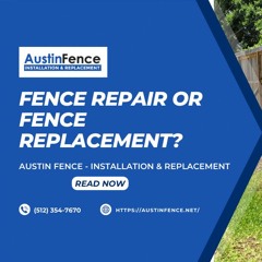 Fence Repair or Fence Replacement?