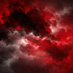 burning clouds