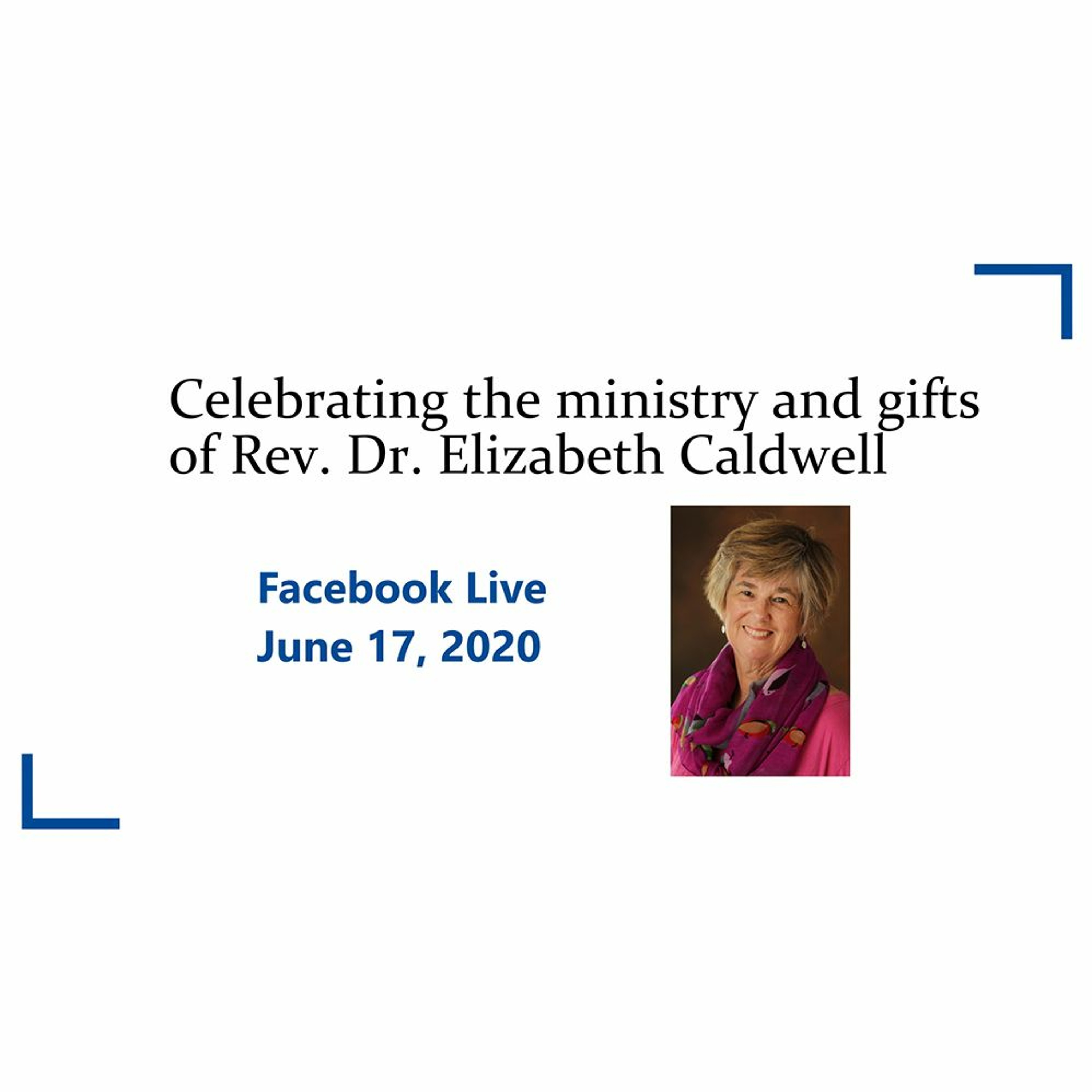 EXTRA - Celebrating the ministry and gifts of the Rev. Dr. Elizabeth Caldwell episode artwork