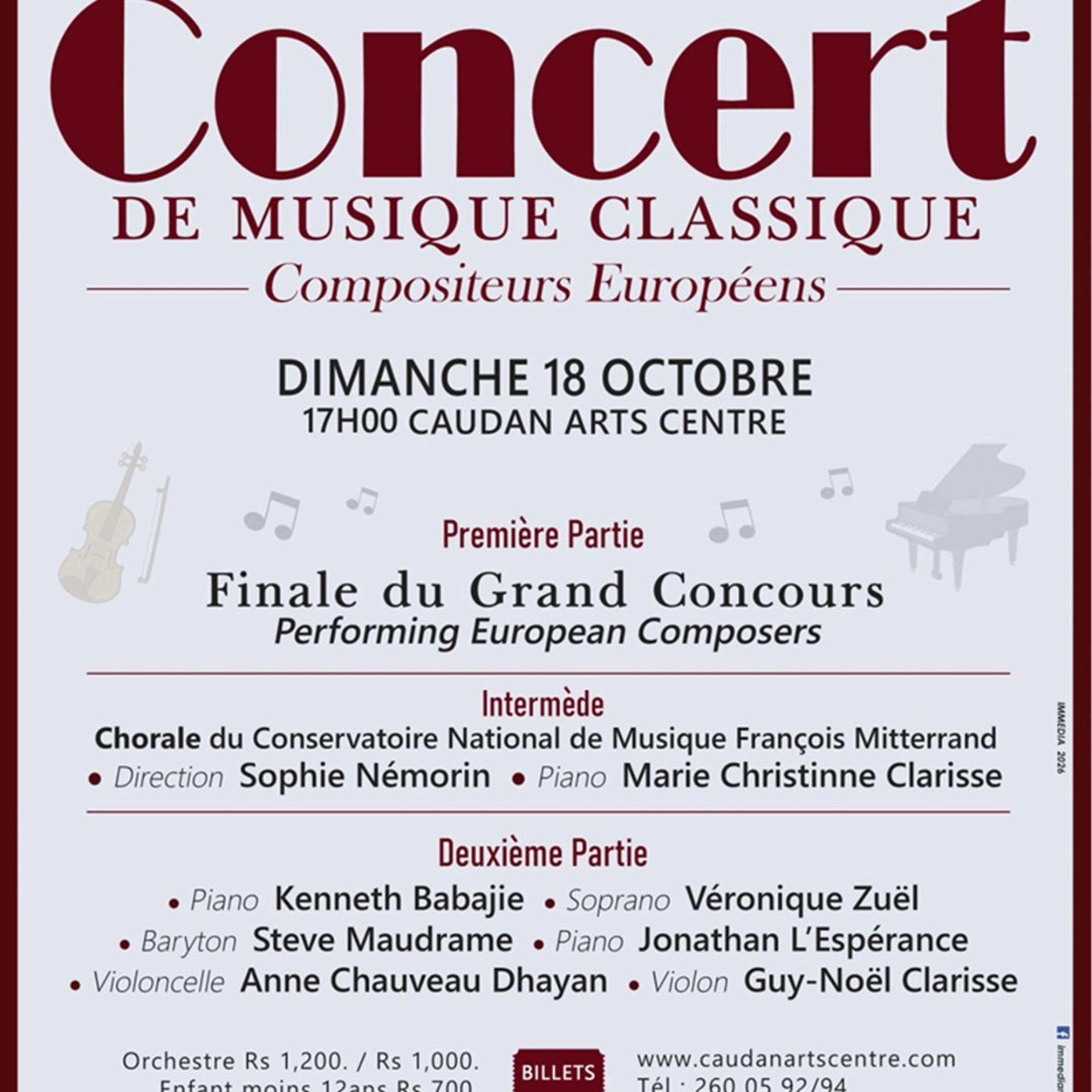 Grande soirée de musique classique au Caudan Arts Centre : une initiative conjointe d’IMMEDIA et de l’Union européenne episode artwork