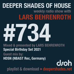 DSOH #734 Deeper Shades Of House w/ guest mix by HDSN