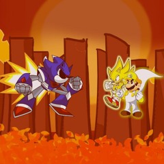"THE END HAS COME!" (Scrapped Metal but It's a Mecha Sonic, Mario, and Sonic Cover)