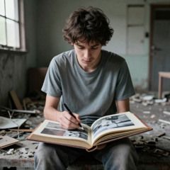 Σταγόνες στα τζάμια.