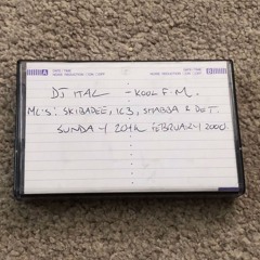 DJ Ital with Skibadee, Shabba, Det & IC3 - 20th February 2000 - Kool FM