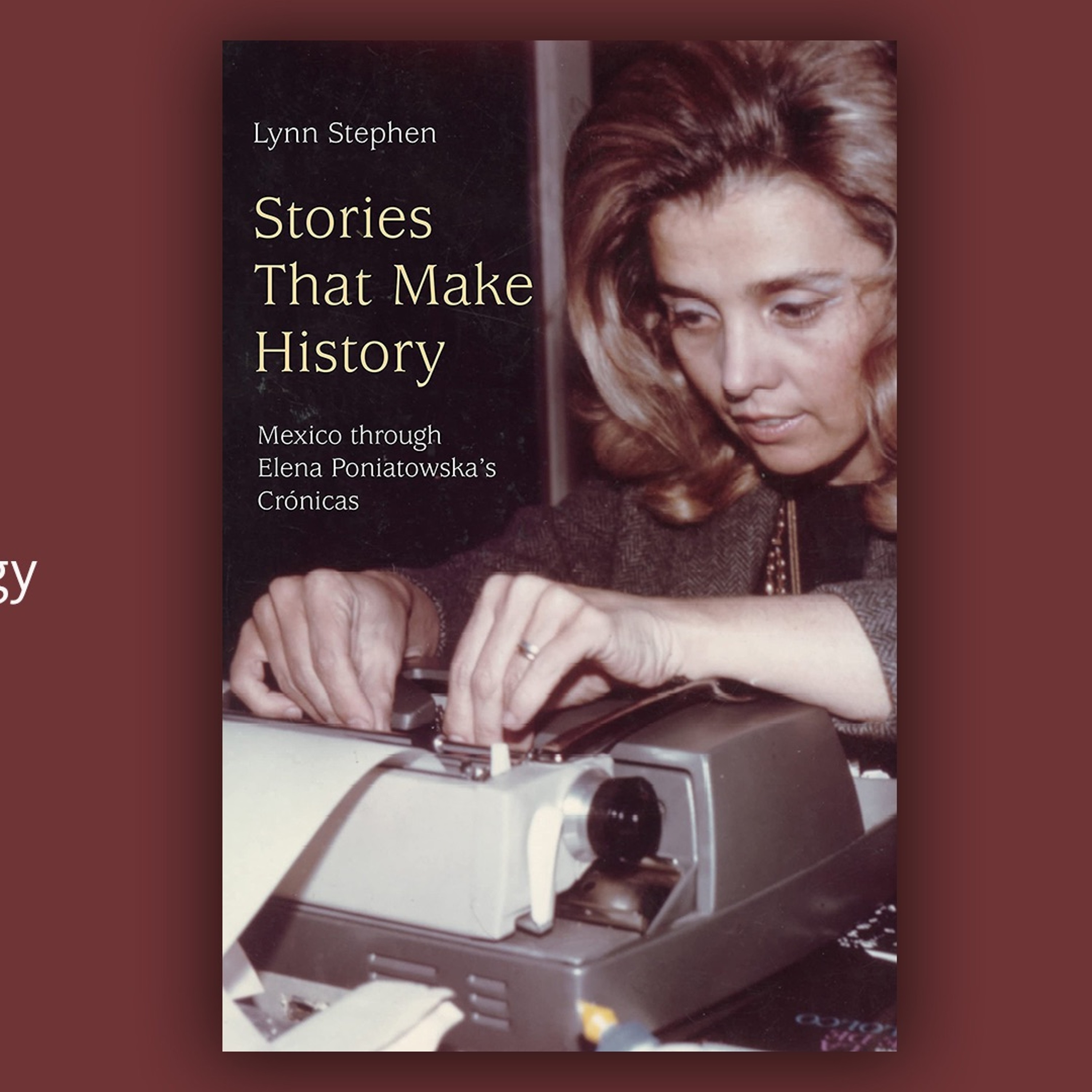Books-in-Print talk: "Stories that Make History: Mexico through Elena Poniatowska’s Crónicas" episode artwork