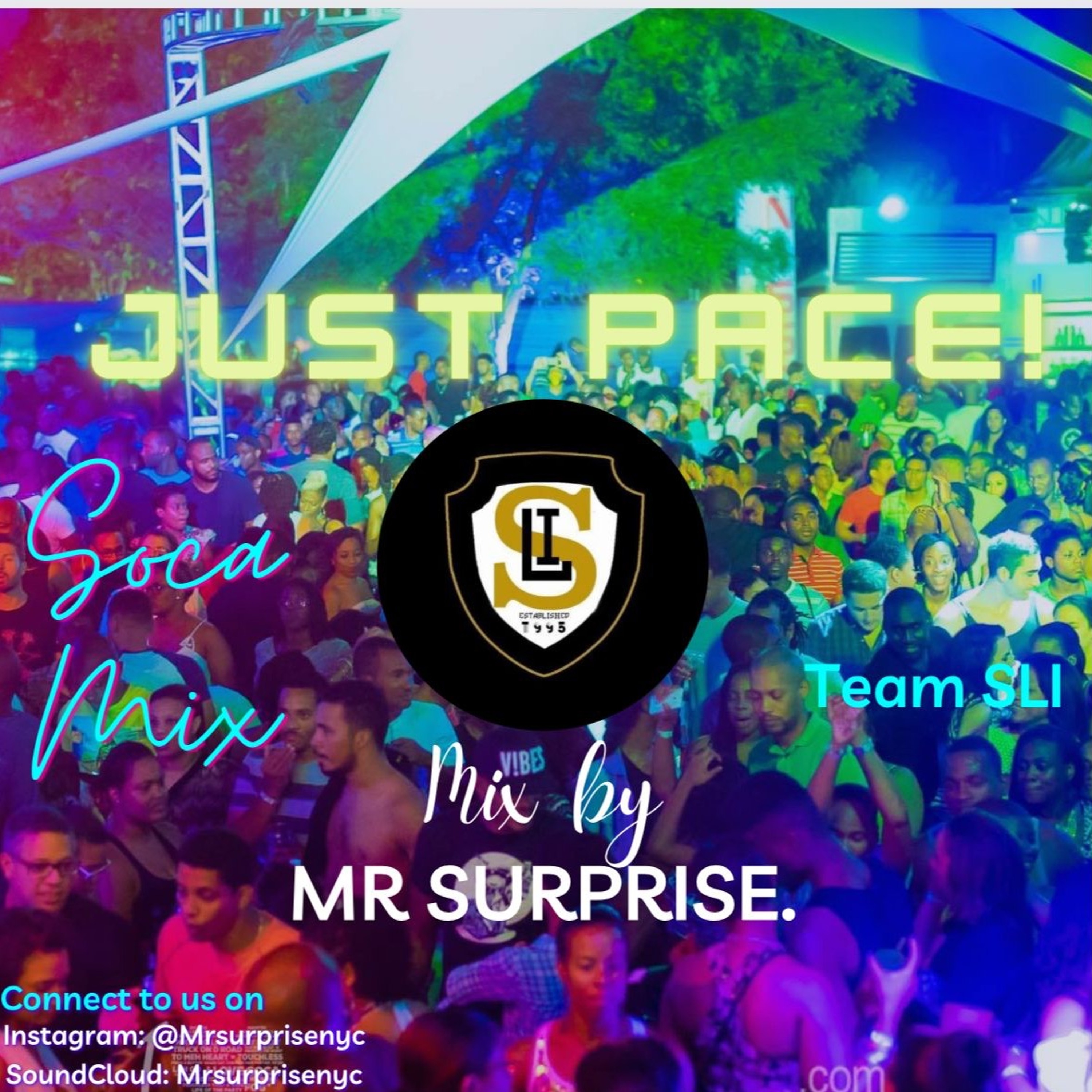 JUST PACE SOCA episode artwork