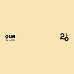 ϙue @ 20ft Radio - 21/10/2020