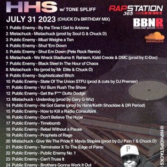 Hip Hop Stacks with Tone Spliff - 07/31/23 (Chuck D Mix)