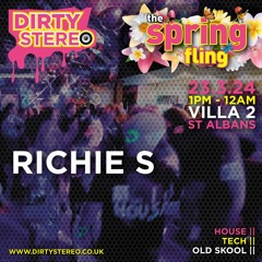Richie Sawyerr  @ Dirty Stereo Spring Fling @ Villa 2 Stalbans 23rd March 2024