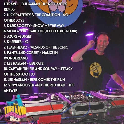 Tidyland 2023 Recorded live(ish) Arena 4 hard trance set