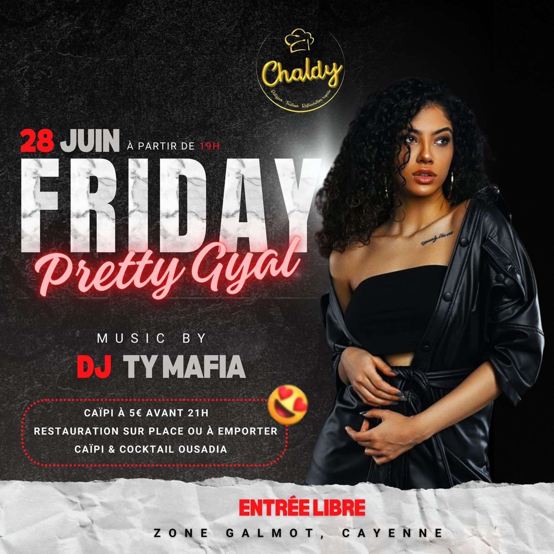 Pochette de Friday Pretty Gyal Party Chez Chaldy Mix Live By DJ Ty Mafia