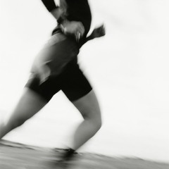 run until it hurts no more.