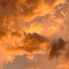 cloudy sunset