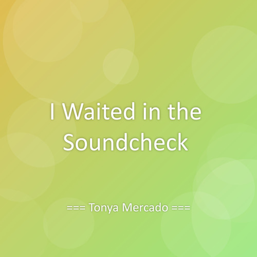 I Waited in the Soundcheck