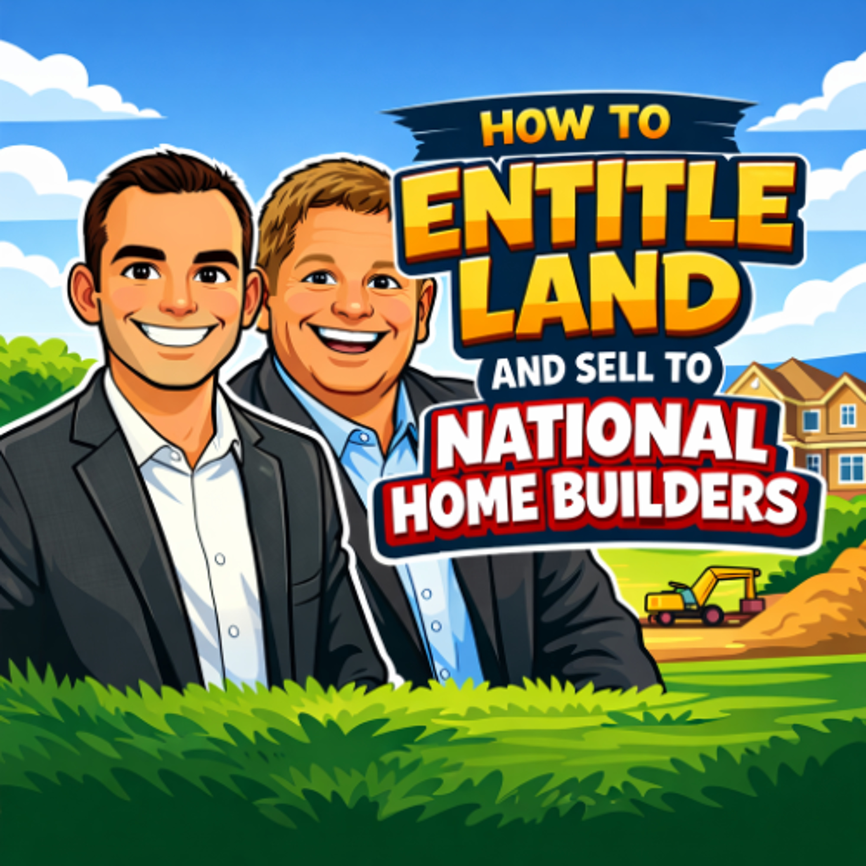 EP409 How to Entitle Land and Sell to National Home Builders with Brandon Cobb