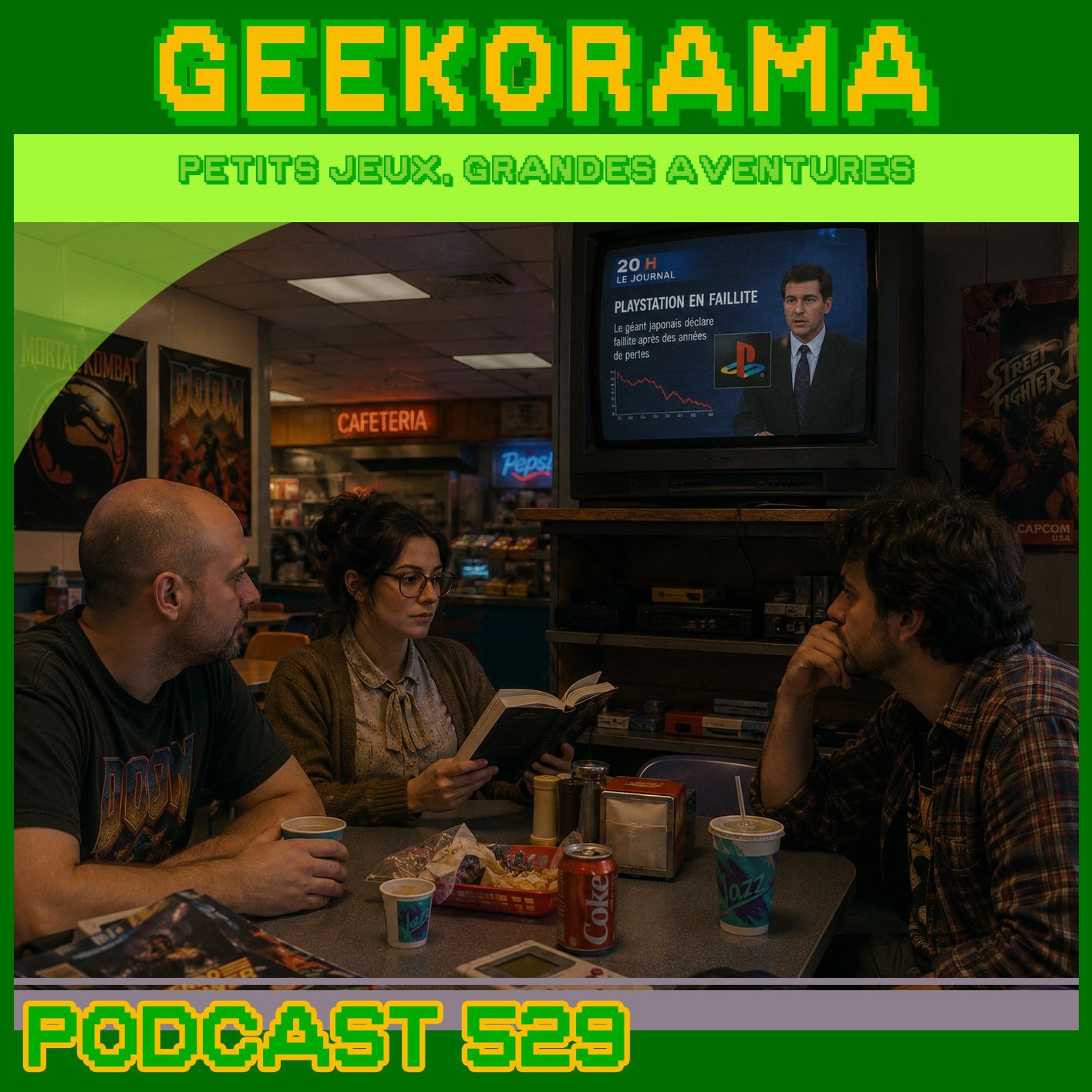 Épisode 529 GeekOrama - La Geeko Cafétéria