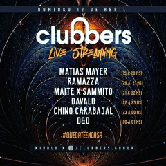 Chino Carabajal - Live Streaming Clubbers - Domingo 12 de Abril