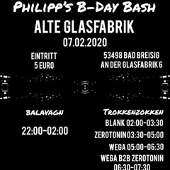 Wega b2B ZERØTØNIN @ Alte Glasfabrik 07.02.2020