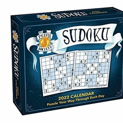 VIEW [EBOOK EPUB KINDLE PDF] The Puzzle Society Sudoku 2022 Day-to-Day Calendar by  T