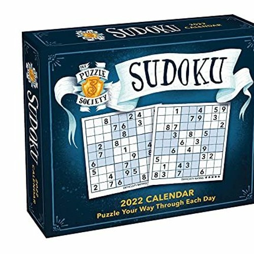 VIEW [EBOOK EPUB KINDLE PDF] The Puzzle Society Sudoku 2022 Day-to-Day Calendar by  T