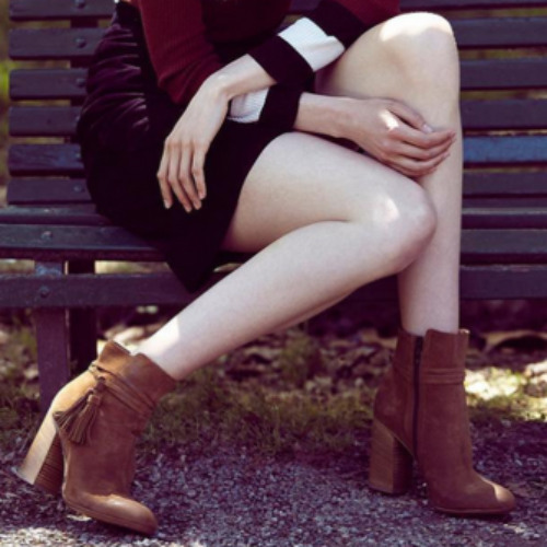 "Breakbeat Leather Boot" #STBB950