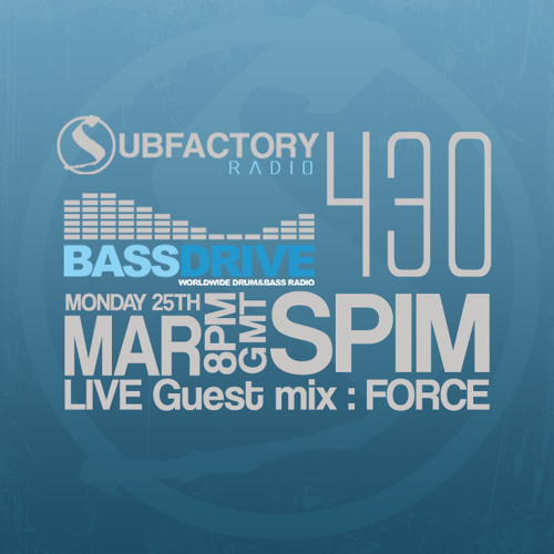 Subfactory Radio #430 - Guest mix : Force