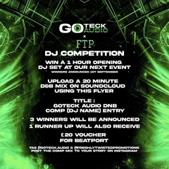 G0TECK AUDIO DNB COMP (SMELLIS) ENTRY
