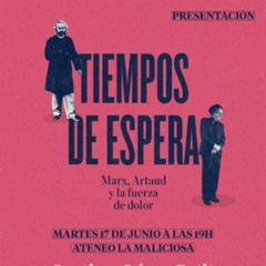 Presentación del libro Tiempos de espera