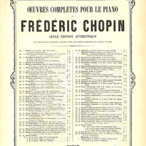 Frederic Chopin Op 69 No 2 Suekim By Ngan Kha