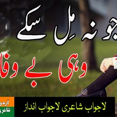 Jo Na Mil Sakay Wohi Bewafa - Urdu Poetry by RJ Imran Sherazi
