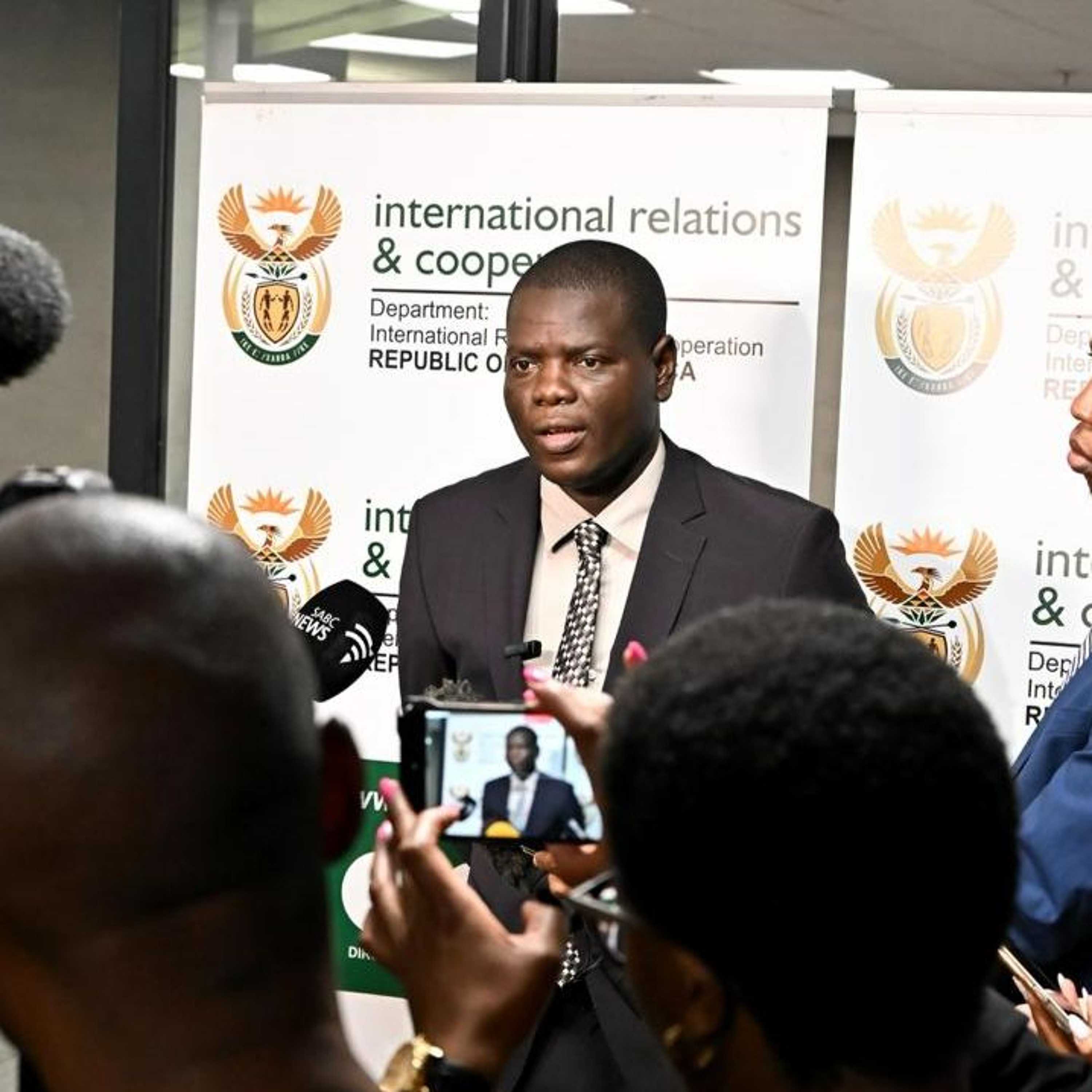 Minister Ronald Lamola Media Engament Post SA-Japan Bilateral Meeting