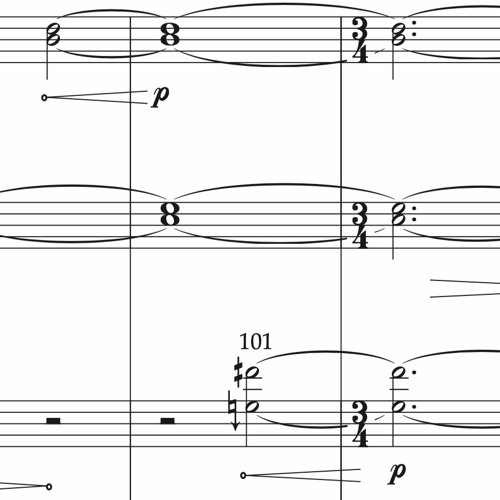 Murmurs of Motion - for SSAA saxophone quartet