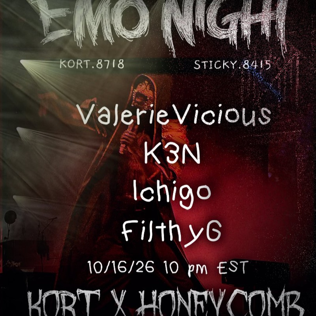 Stream K3N Live Set - EMO @ HONEYCOMB x KORT in VRChat (10-16-26) by ...