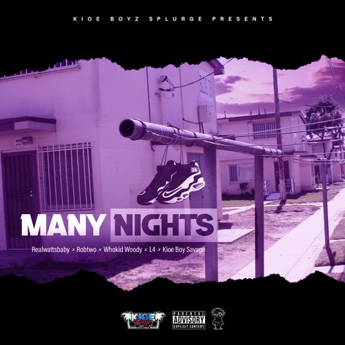 Many Nights Feat RealWattsBaby , RobTwo ,Whokid Woody ,L4 (Prod By) RobTwo
