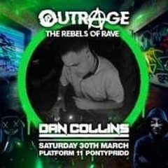 Dan Collins Re Recorded Outrage Set Ft DJ Issac,Intershock,Dj Chuck-E