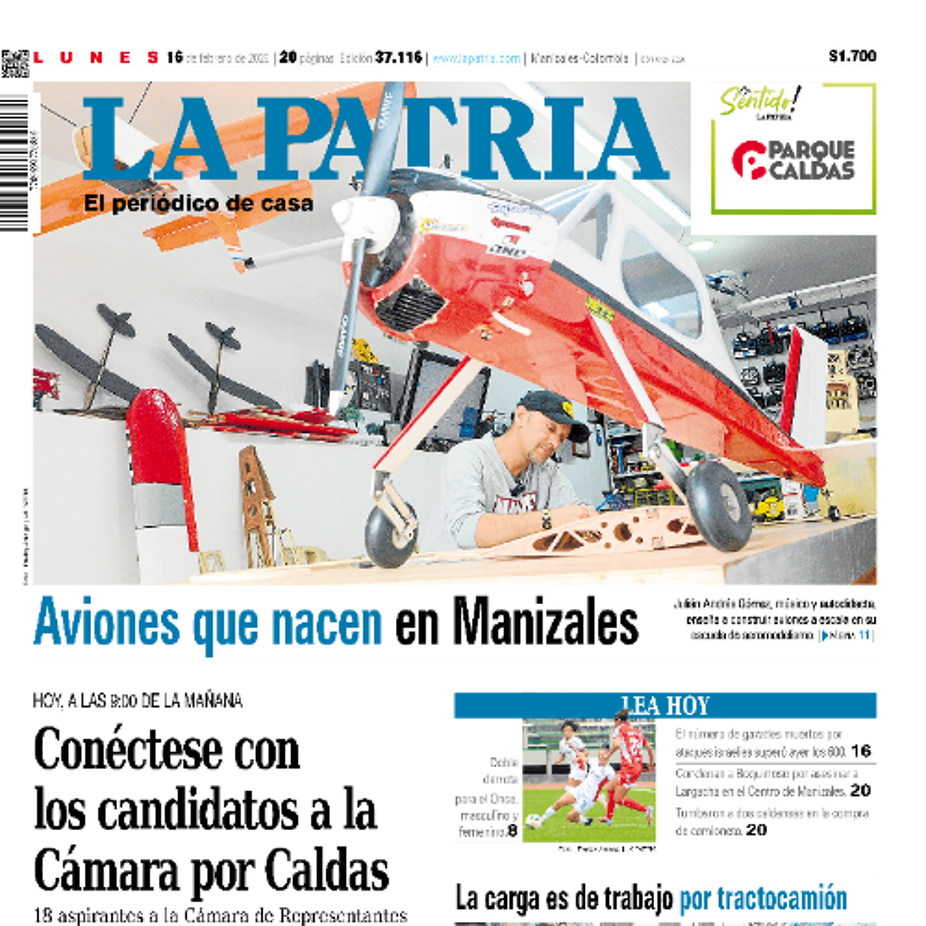 1. Titulares del informativo de la mañana - 16 de febrero episode artwork