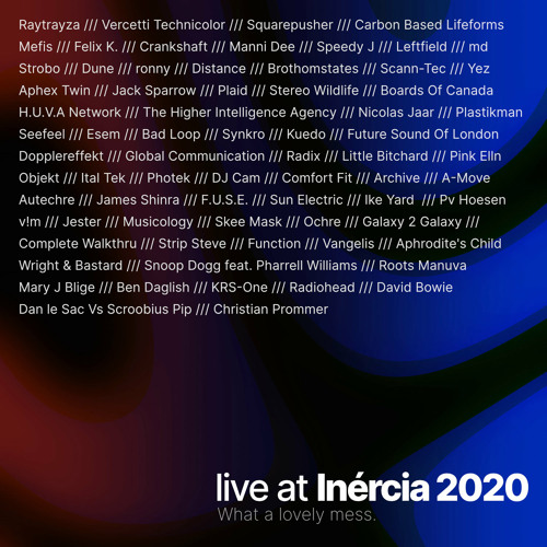 Live @ Inércia 2020 (4 ½h IDMbielectronicmixmess)