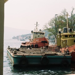 Abandoned shipyard in Montenegro
