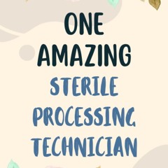 pdf sterile processing technician notebook: lined blank notebook journal f