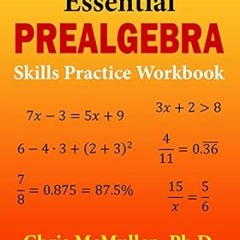 🍼(READ-PDF) Online Essential Prealgebra Skills Practice Workbook 🍼