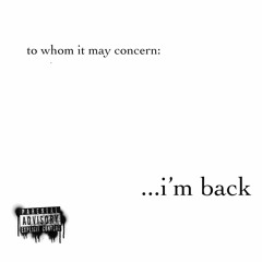 I'm Back Feat. Jwick & Killa KY