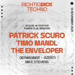 Azenti - Live @ Richtig Dick Techno (01.11.2025, Fusion Club)