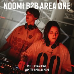 N00M1 B2B AREA ØNE @ Rotterdam Rave 'Winter Special 2024' 14-12-2024, Maassilo, Rotterdam