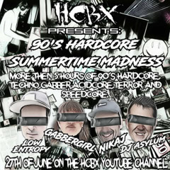 HCBX 90,s Hardcore Mixmarathon,27-6-2025.