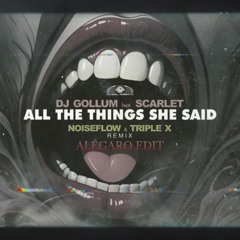 All the Things She Said (Noiseflow & Triple X Remix) [feat. Scarlet] [ALÉGARO EDIT]
