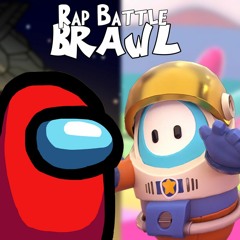 (OLD AND BAD) Fall Guys vs Among Us - Rap Battle Brawl