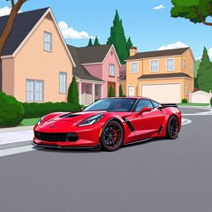 RED CORVETTE!